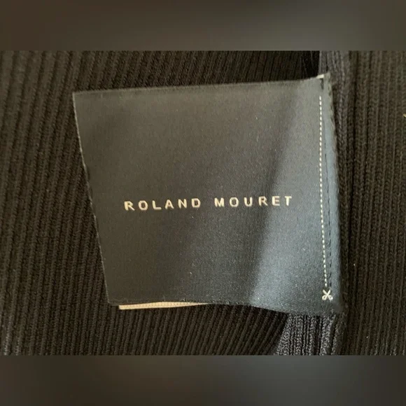 Roland Mouret Off the Shoulder Top, Size L - Picture 6 of 8
